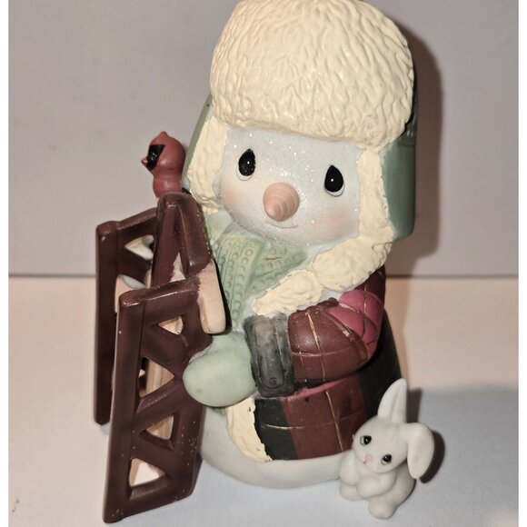 2018 Precious Moments May Your Holidays Be Filled with Winter Thrills figurine 6 - Picture 2 of 5